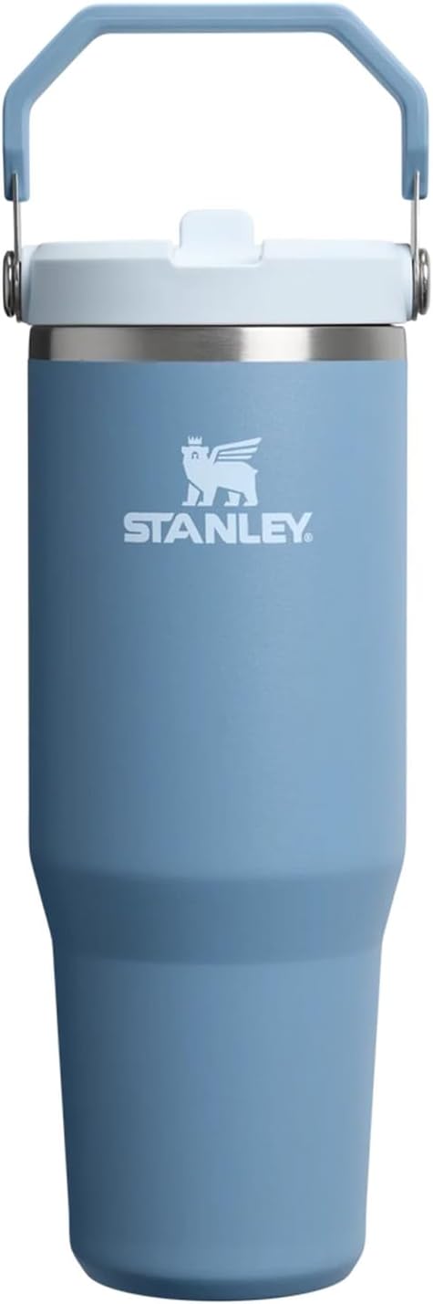 Stanley Ice Flow GO 890ml/30oz Flip Straw Water Bottle - Indigo - Image 1