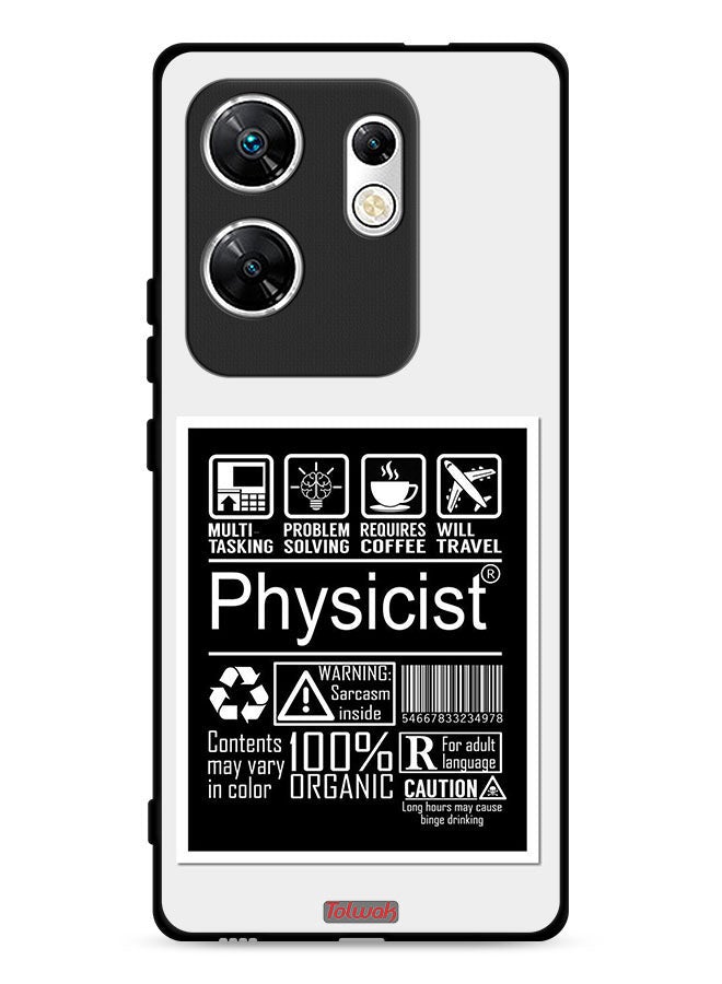 Tolwak Infinix Zero 30 4G Protective Case Cover Physicist Sticker - Image 1