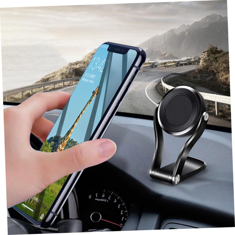 Universal Car Phone Holder Magnetic Rotating Dashboard Mount 360 Degree Adjustable View - Image 5
