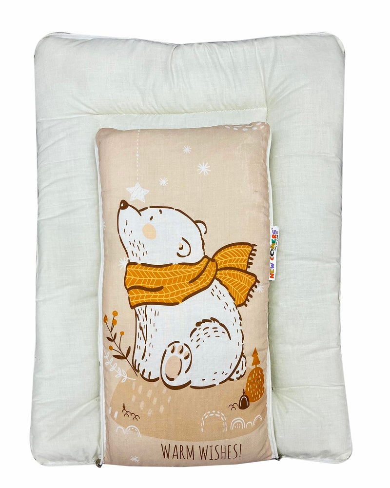 NEW COMERS® 3 in 1 Carry Nest Portable Cushion Bed with Soft Cotton Padding Lightweight Travel Friendly Multi-Use Carry Wrap with Secure Support Design | Unisex Carry Bag Nest 855 - Image 4