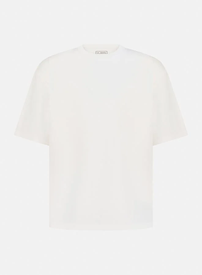 Unidentity Identity Oversized Cotton T-Shirt