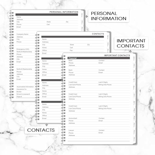 Coboll Monthly Planner 2025-2027 - 24 Months Planner 2025-2026, July 2025 to June 2027, 9 x 11 Inch, Monthly Calendar With Tabs, Ample Writing Blocks, Good for School, Home and Office Planning, Coboll - Image 5