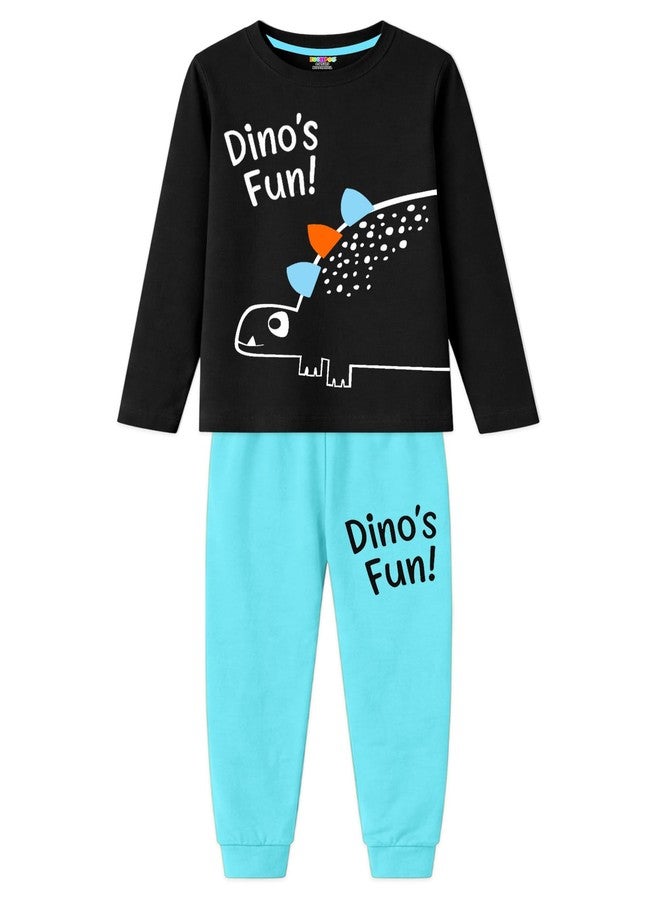 Kuchipoo Baby Boy Regular Fit Cotton T-Shirts and Pyjamas Set (KUC-PSUT-230, 18-24 Months, Multi-Colored) - Image 5