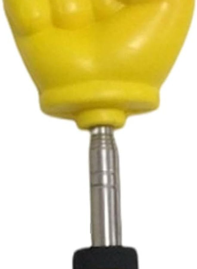 مؤشر المعلم القبضة الصفراء القابل للسحب والتلسكوب للفصول الدراسية والمؤتمرات والعروض التقديمية والتدريب - Image 5