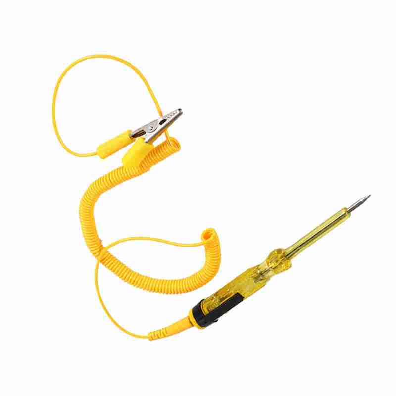 Circuit Tester Light Bulb DC 6V 12V 24V Sharp Steel Probe - Elastic Wire Car Circuit Tester Pen for Automobile Motorcycle Maintenance - Image 4