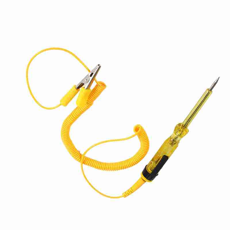 Circuit Tester Light Bulb DC 6V 12V 24V Sharp Steel Probe - Elastic Wire Car Circuit Tester Pen for Automobile Motorcycle Maintenance - Image 5