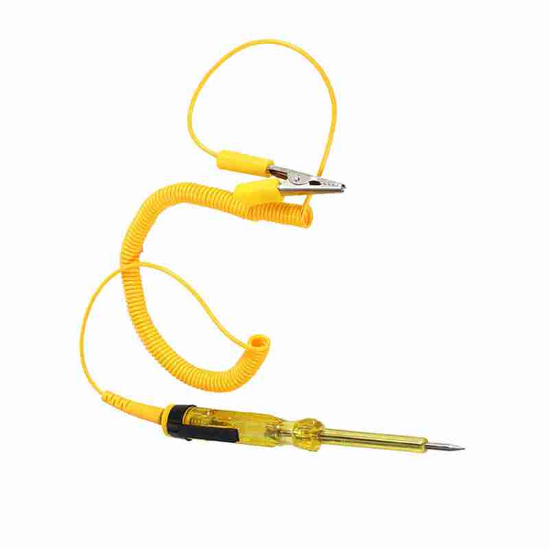 Circuit Tester Light Bulb DC 6V 12V 24V Sharp Steel Probe - Elastic Wire Car Circuit Tester Pen for Automobile Motorcycle Maintenance - Image 2