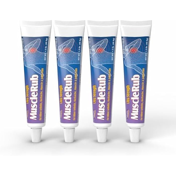 Natureplex Ultra Strength Muscle Rub 1.5 oz (Pack of 4) Fast-Penetrating, Long-Lasting Relief for Muscle & Joint Discomfort (Minor Aches, Backache, Strains) - Image 3