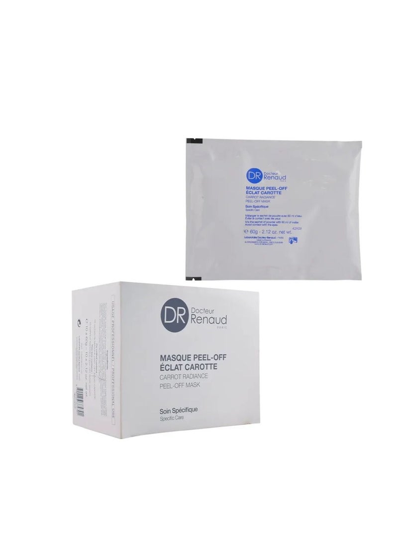 Dr. Renaud - Carrot Radiance Peel Off Powder Mask 1x10pc - Image 1
