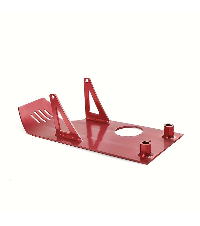 Red Aluminum Alloy Engine Skid Plate Guard Cover Protector For CRF50 XR Off Road Motorcycle - Image 5