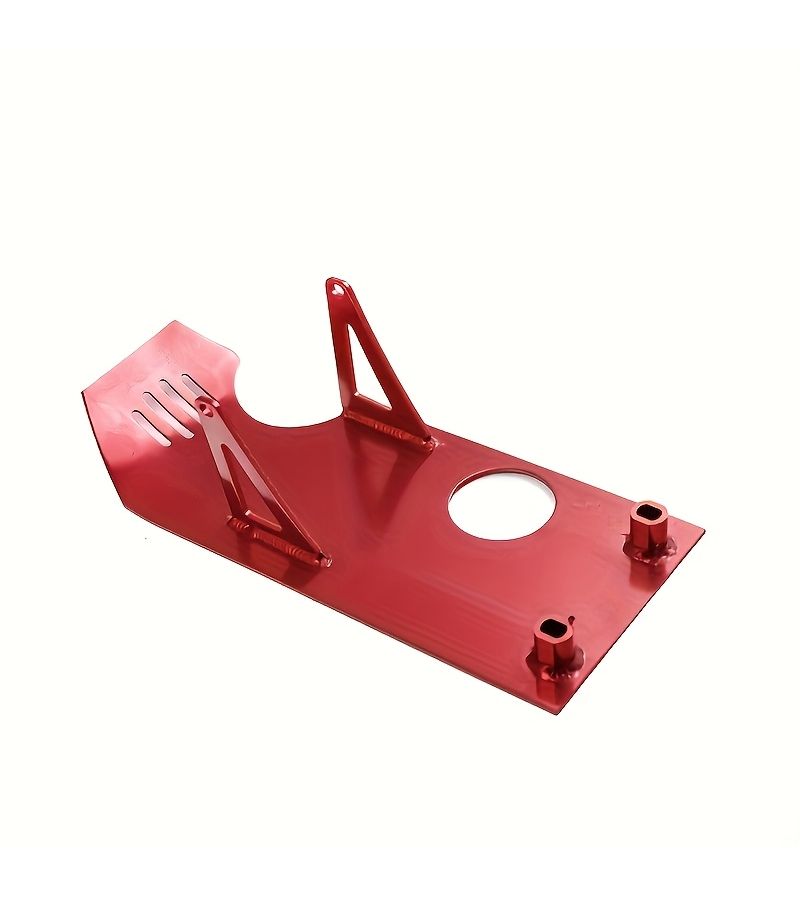 Red Aluminum Alloy Engine Skid Plate Guard Cover Protector For CRF50 XR Off Road Motorcycle - Image 4