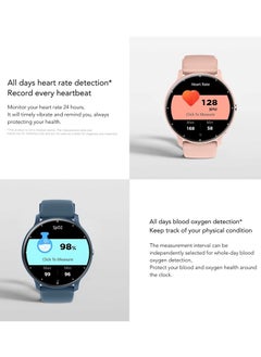Furtey Smart Watch for Men Women Smartwatch for Android and iOS Phones Waterproof Black  - Image 5