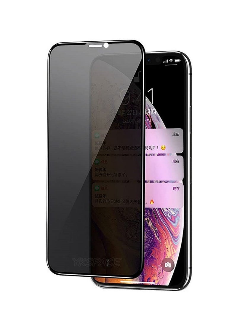 we3 Tempered Glass Screen Protector Anti-Spy Privacy Designed For iPhone 11 Pro Max Full Glue Edge to Edge Full Screen Coverage And Bubble Free  - Image 1