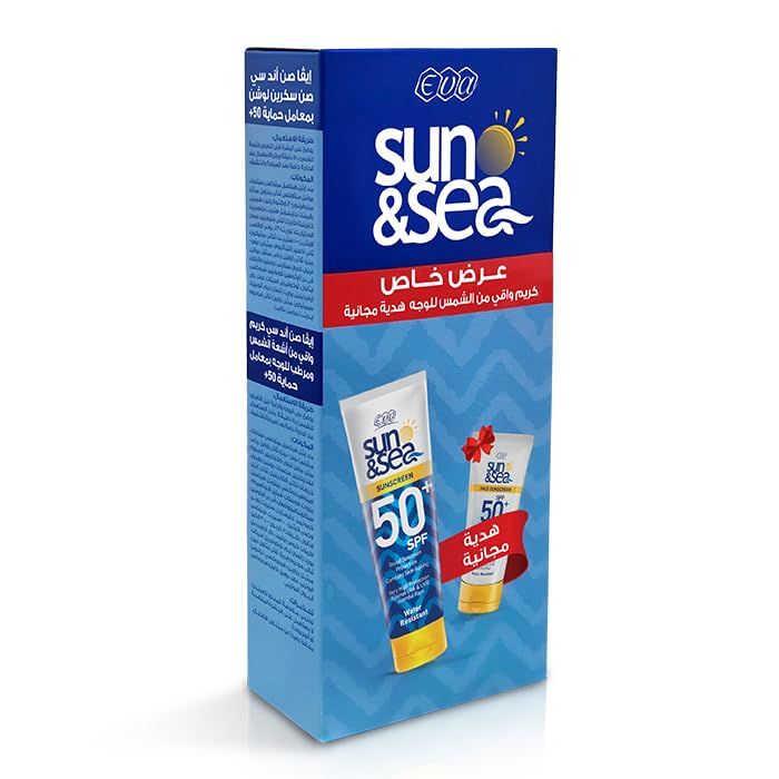Sun & Sea Sun Care Duo Sunscreen Lotion + Face Sunscreen Cream Free