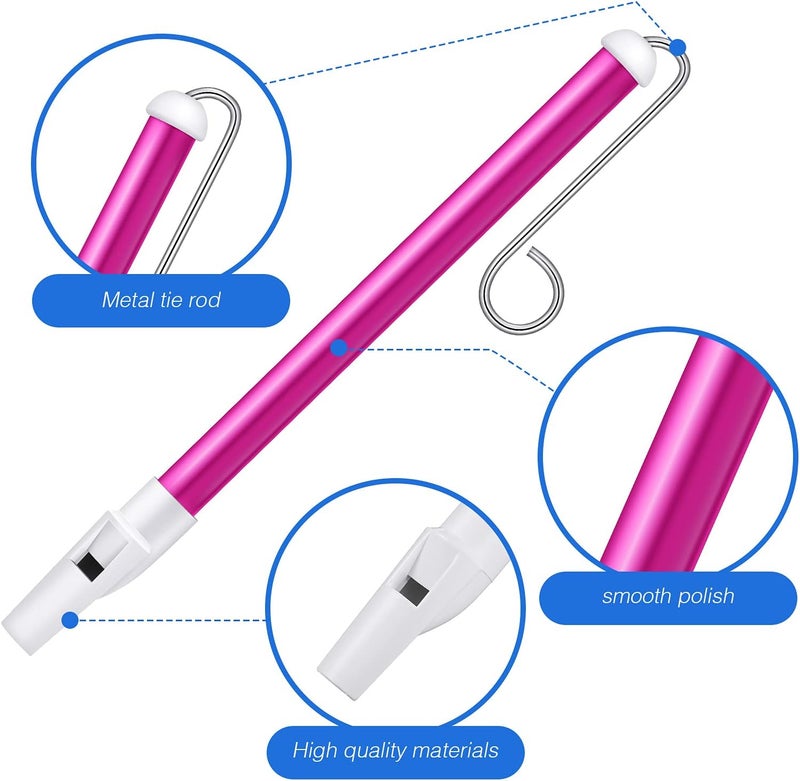 Lukmaa 2-Piece Slide Whistle for Adults & Kids, Blue & Purple - Image 2