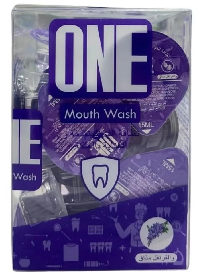 وان غسول فم كبسولة متقدم مع القرنفل