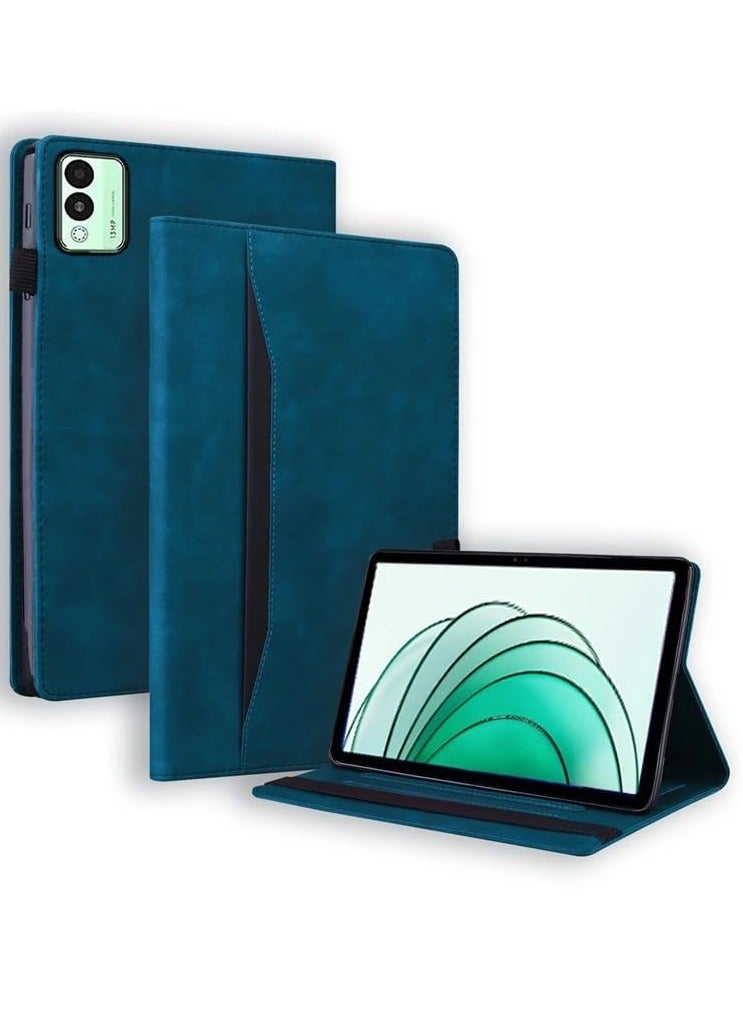 general Case Compatible with Tecno Megapad 11 11-inch 2024, Tecno Megapad 11 Wallet Case, Smart Folio Slim Stand Book Cover with Stylus Holder