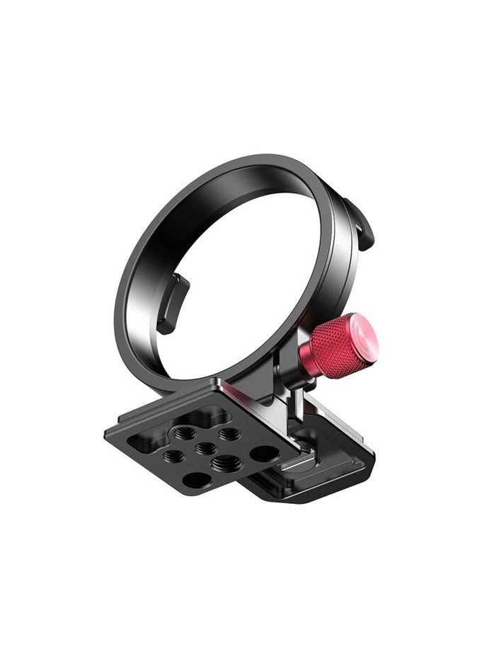 Ulanzi ULANZI S-63 Rotatable Horizontal to Vertical Mount Plate Kit – Quick Switch L-Bracket with Cold Shoe & 1/4” Screw for DSLR, Mirrorless Cameras & Tripods - Image 3