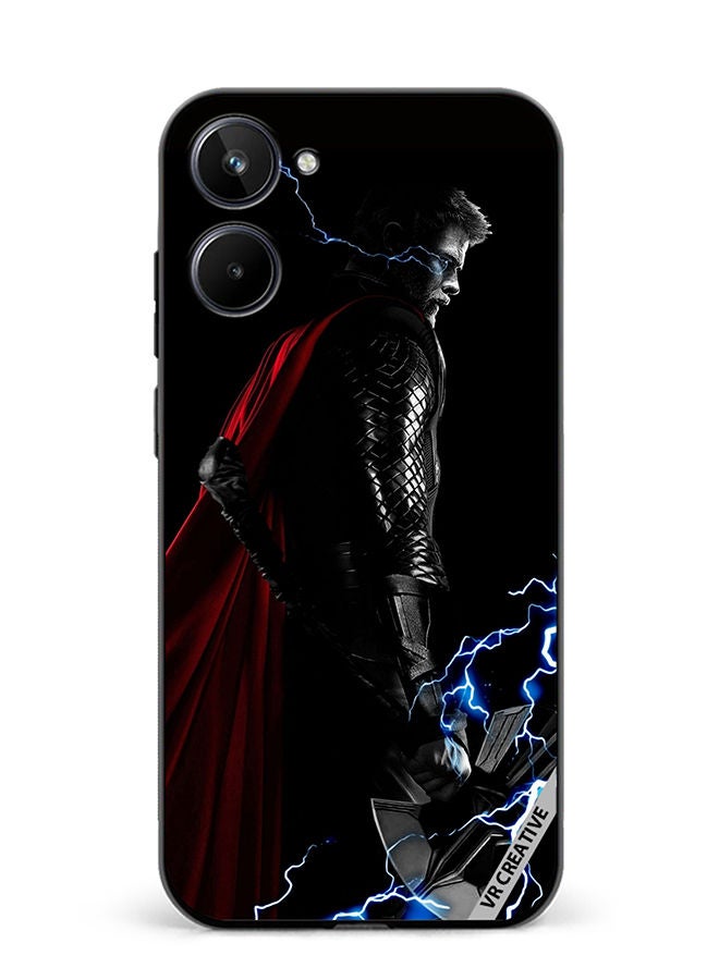 VR CREATIVE Protective Case Cover For Realme 10 Thor Design Multicolour - Image 1
