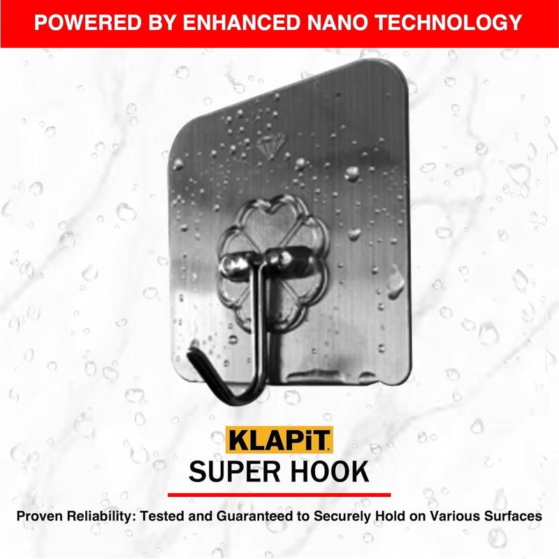 KLAPiT Super Hook Heavy Duty Adhesive - 24 Pack - Image 3