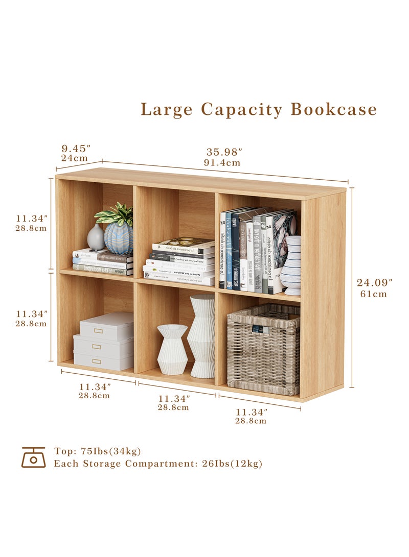 DOOHWAN 11in Cube Storage Organizer with Closed Back - Wooden Bookshelf Display Cubes for Home, Office, Closet Cabinet Organizer Shelf - Image 5