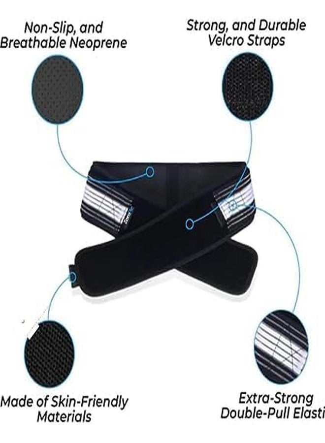 RIVUGJA Adjustable Elastic Back Support Belt for Men & Women – Breathable Lumbar Support Waist Brace for Pain Relief & Posture Correction - Image 2