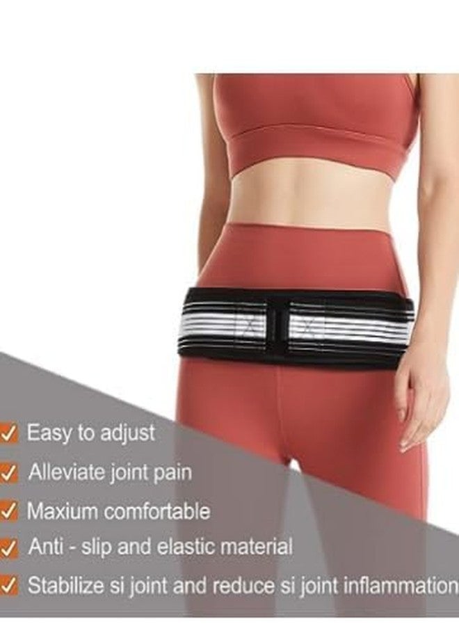 RIVUGJA Adjustable Elastic Back Support Belt for Men & Women – Breathable Lumbar Support Waist Brace for Pain Relief & Posture Correction - Image 5
