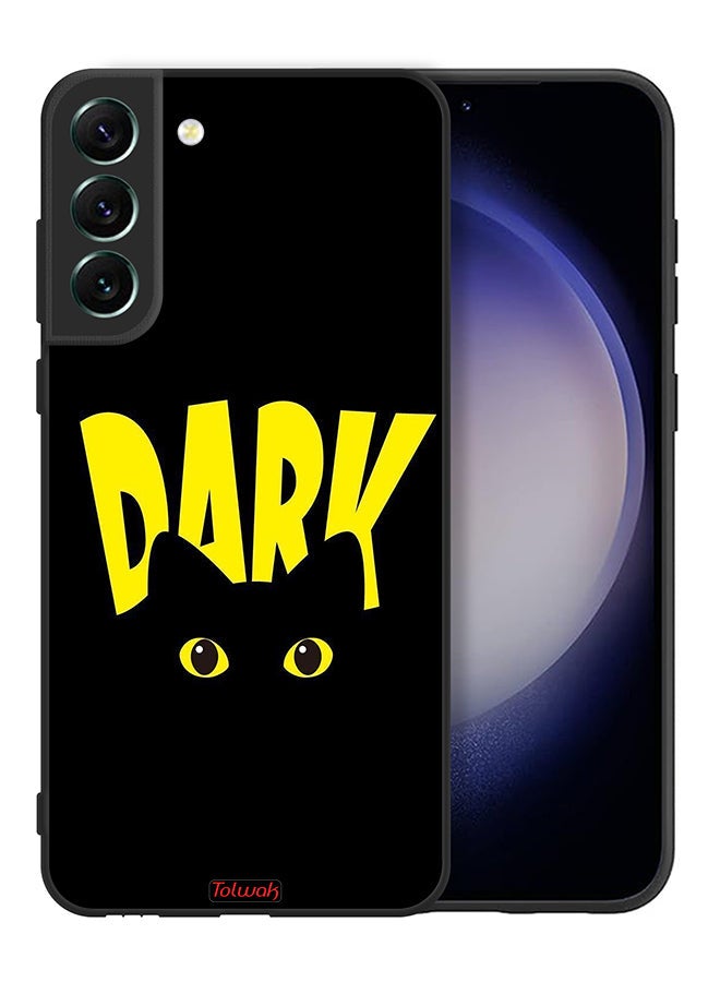 Tolwak Samsung Galaxy S21 5G Protective Case Cover Dark Cat - Image 2