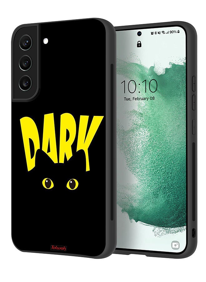Tolwak Samsung Galaxy S21 5G Protective Case Cover Dark Cat - Image 1