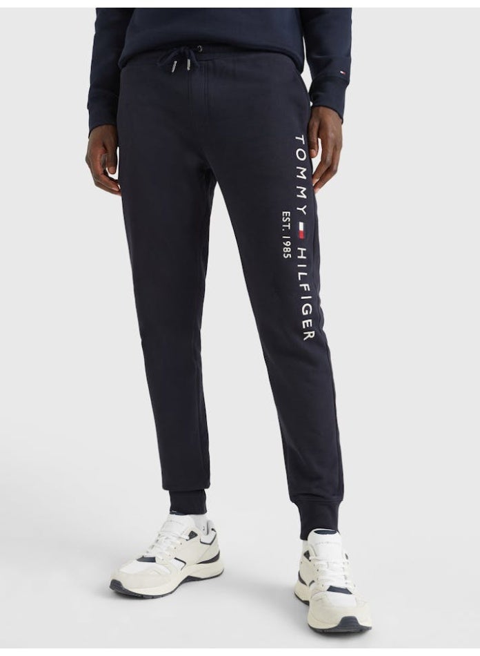 TOMMY HILFIGER Cotton Logo Joggers - Image 5