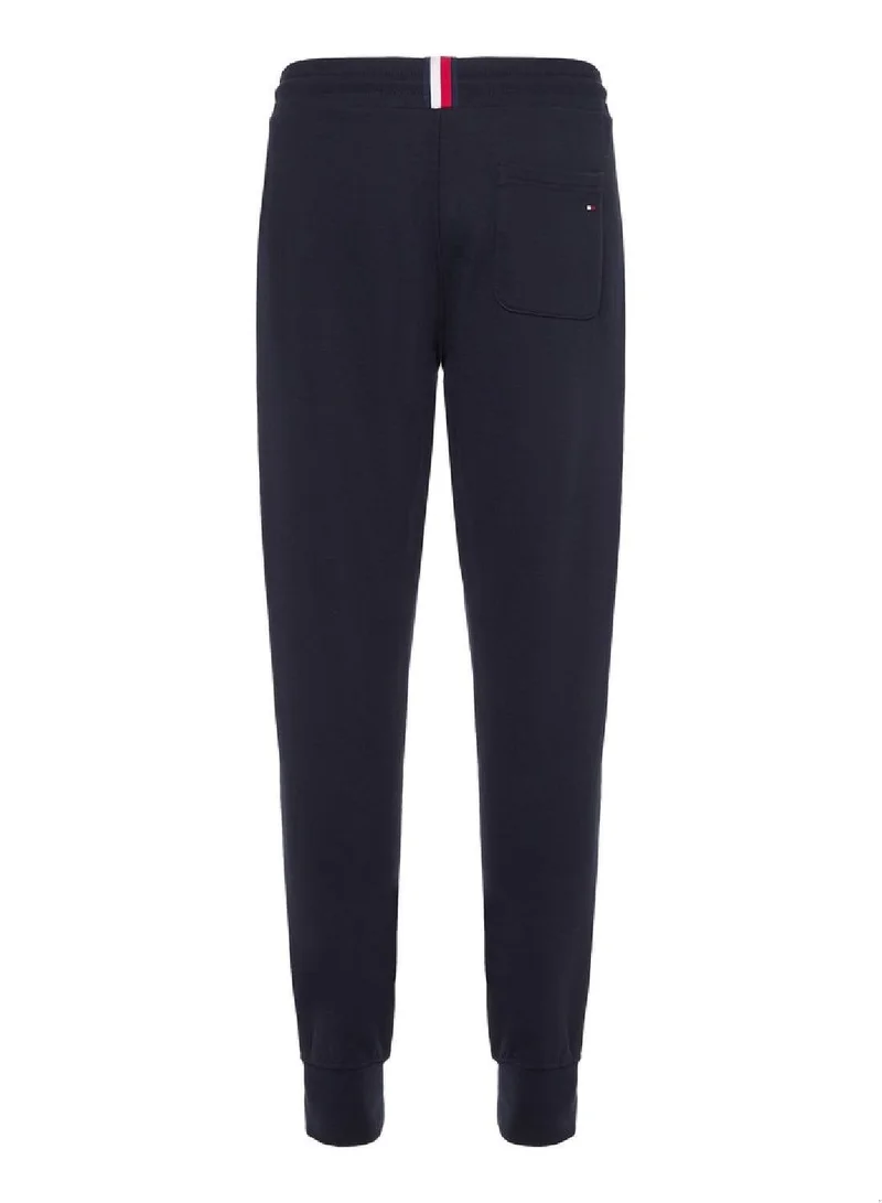 Tommy Hilfiger navy Cotton Logo Joggers for Men | Best Price UAE