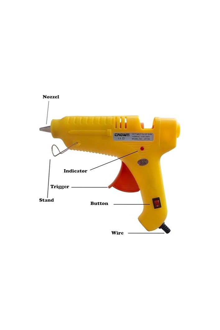 Mini Hot Glue Gun – Lightweight Adhesive Tool for Crafts & Repairs - Image 3