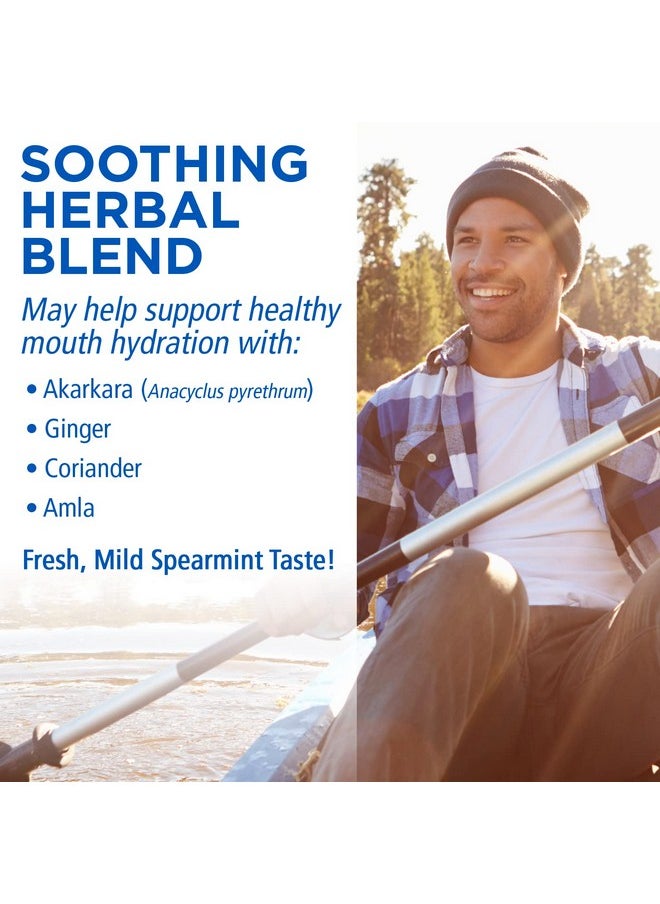 Body Gold - Body Gold Liqua Soothe Mouth Spray, Oral Care Formula for Occasional Dry Mouth Feeling, Supports Healthy Levels of Mouth Hydration w/Akarkara and Ginger, Mild Spearmint Flavor, About 64 Serv, 1.28oz - Image 1