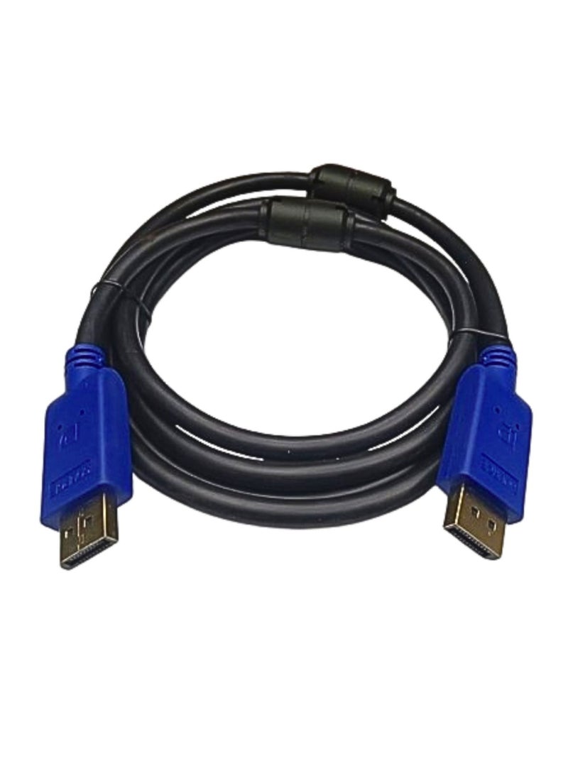 Generic Display Port Cable Display Port Plug To Plug Cable 24K Gold Plated Support 10.8Gb/s Bandwidth Support 3D 1080p 1.8M  - Image 2