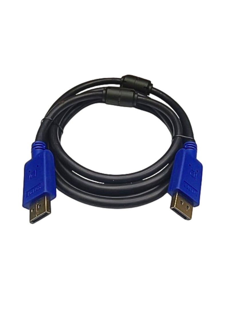 Generic Display Port Cable Display Port Plug To Plug Cable 24K Gold Plated Support 10.8Gb/s Bandwidth Support 3D 1080p 1.8M  - Image 1