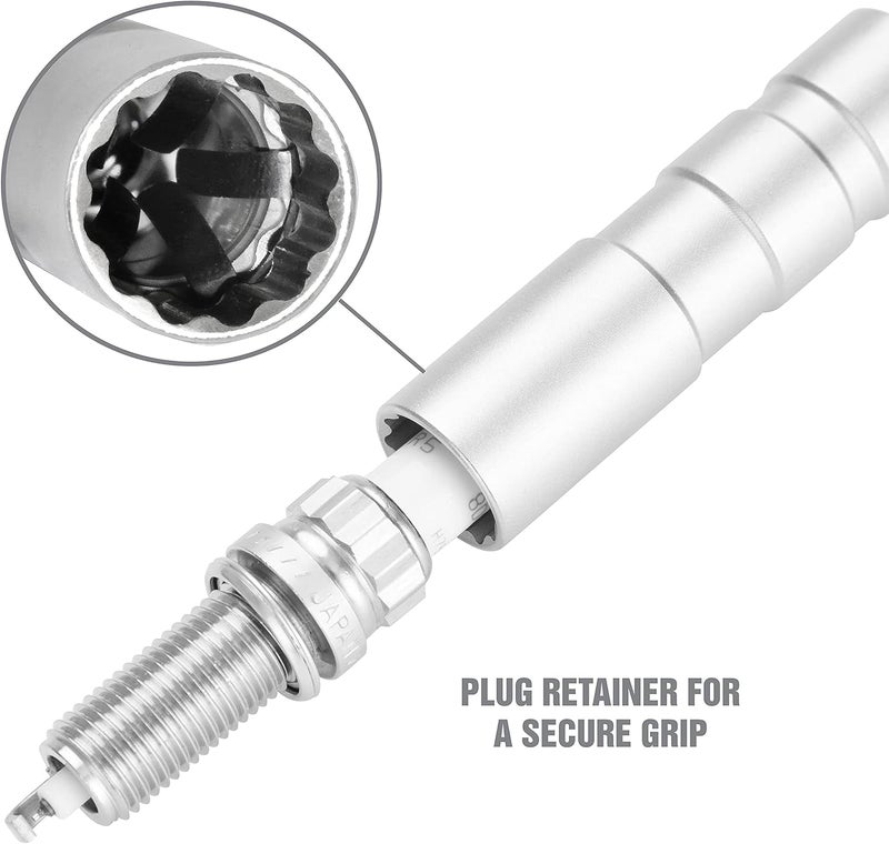 OEMTOOLS 3/8" Drive 14 mm Thin Wall Spark Plug Socket - Image 5