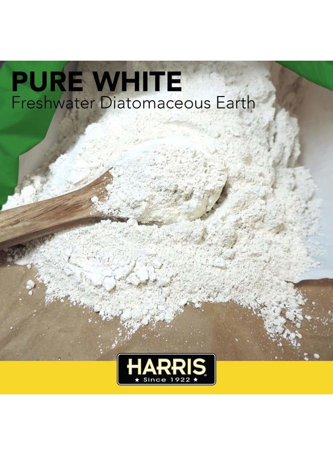 Harris تراب الدياتومي من الدرجة الغذائية، 4 رطل مع مسحوق الغبار المضمن في الحقيبة - Image 4