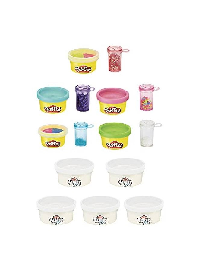 Play-Doh - Mixing Studio Diy Kit For Kids 4 Years And Up Mix Your Own Colors With Super Cloud And Scented Classic Modeling Compound 10 Cans 5 Mixins Nontoxic - Image 1