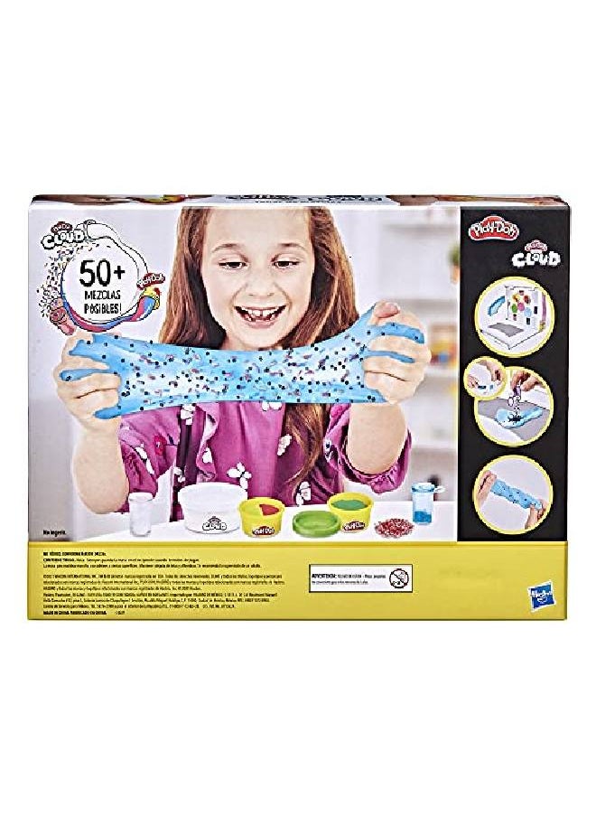 Play-Doh - Mixing Studio Diy Kit For Kids 4 Years And Up Mix Your Own Colors With Super Cloud And Scented Classic Modeling Compound 10 Cans 5 Mixins Nontoxic - Image 1