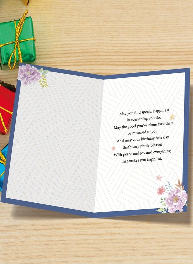 Asmallgf Happy Birthday Card Gifts for Women Mom Sister Wife Daughter Granddaughter Best friend（A Birthday Wish） - Image 2