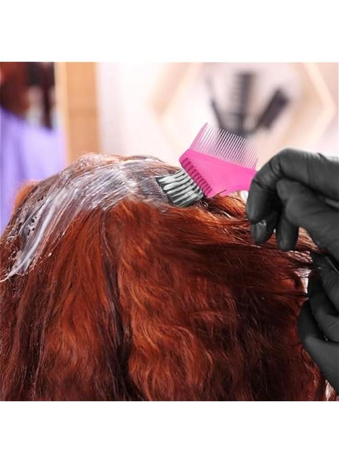 HOOKOR Hair Dye Coloring Kit with Hair Color Bowl,Dye Brush Comb,Tinting Bowl,Ear Caps,Dye Mixer,Bleach Tinting Brushes Tool for Salon Home Coloring Dye Kit (Pink) - Image 3