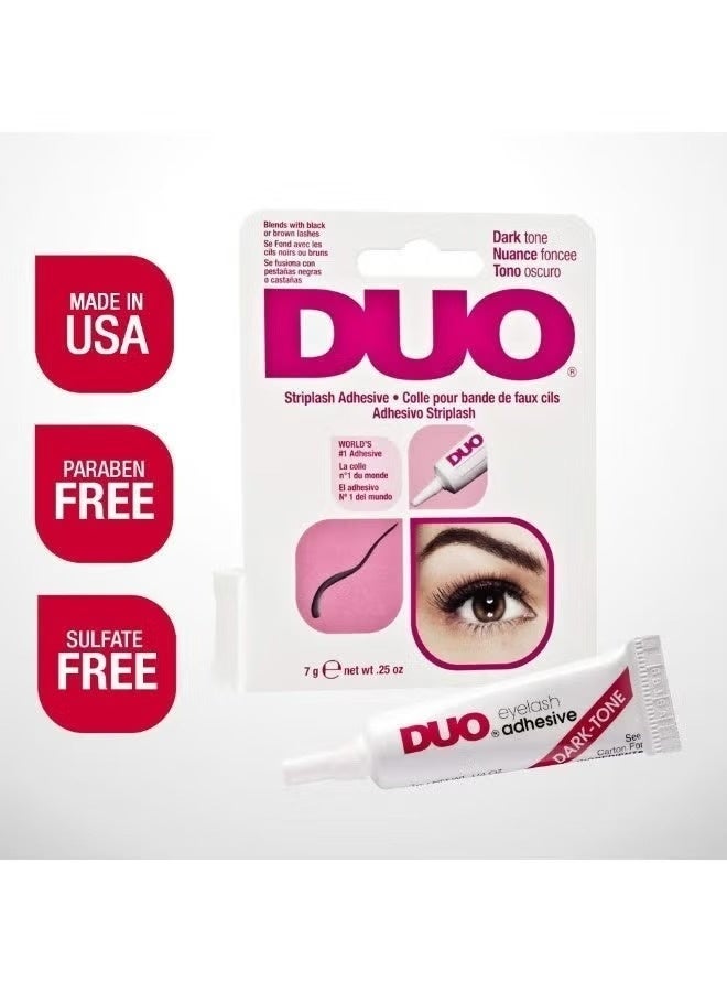 DUO Striplash Eyelash Adhesive, Dark Tone, 7g - Image 1