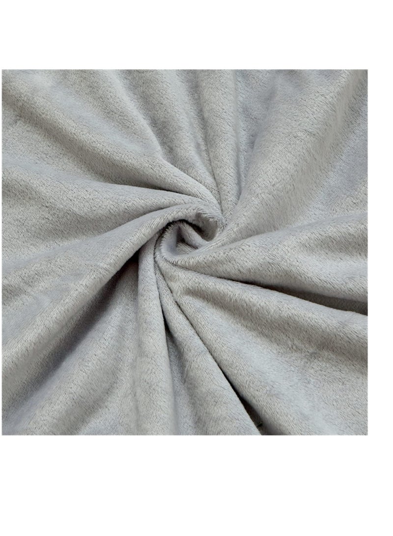 BAIG JAFFIUST Decorative Extra Soft Faux Fur Throw Blanket 50"x62",Solid Lightweight Fuzzy Reversible Long Hair Shaggy Blanket,Fluffy Cozy Plush Mink Fleece Comfy Microfiber Blanket for Couch Sofa Bed - Image 2