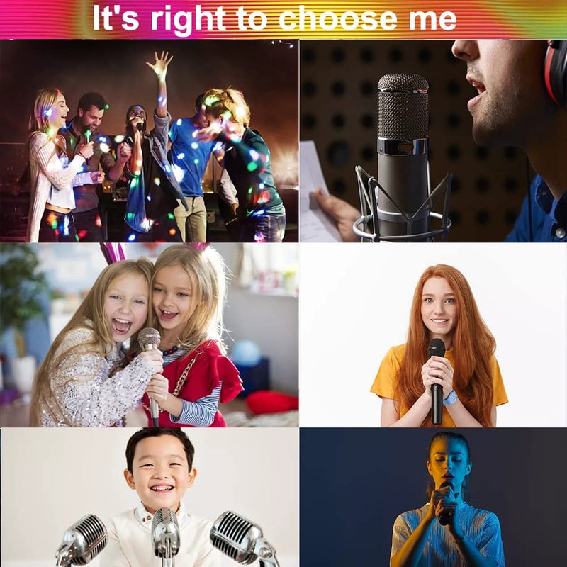 tchrules Disposable Microphone Cover, Non-woven Handheld Microphone Windscreen with Elastic Band, Clean and No-odor Mic Covers for KTV, Interview, Recording Studio, Performance, Speech (set-1) - Image 4