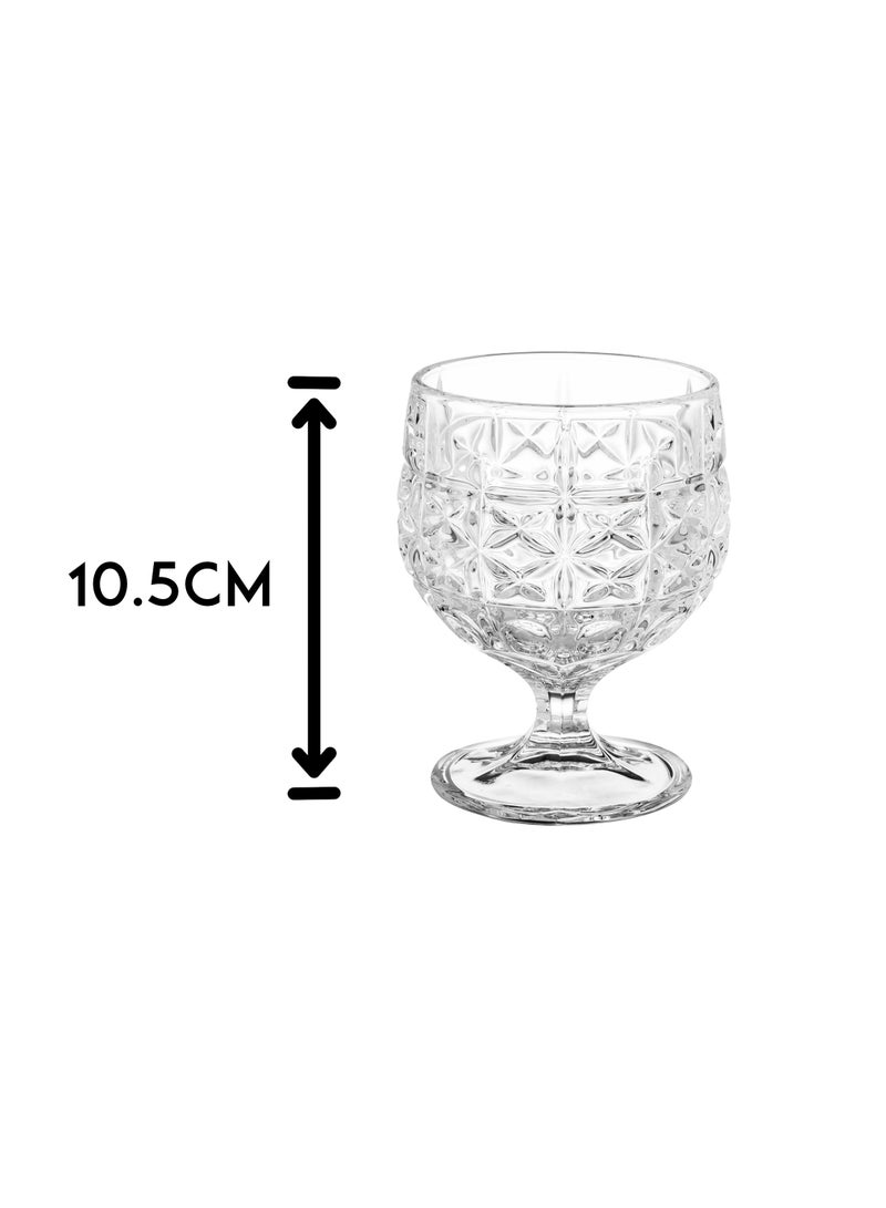 Blinkmax Set of 6 Pure Glass Juice Glasses Clear 180 ml - Image 4