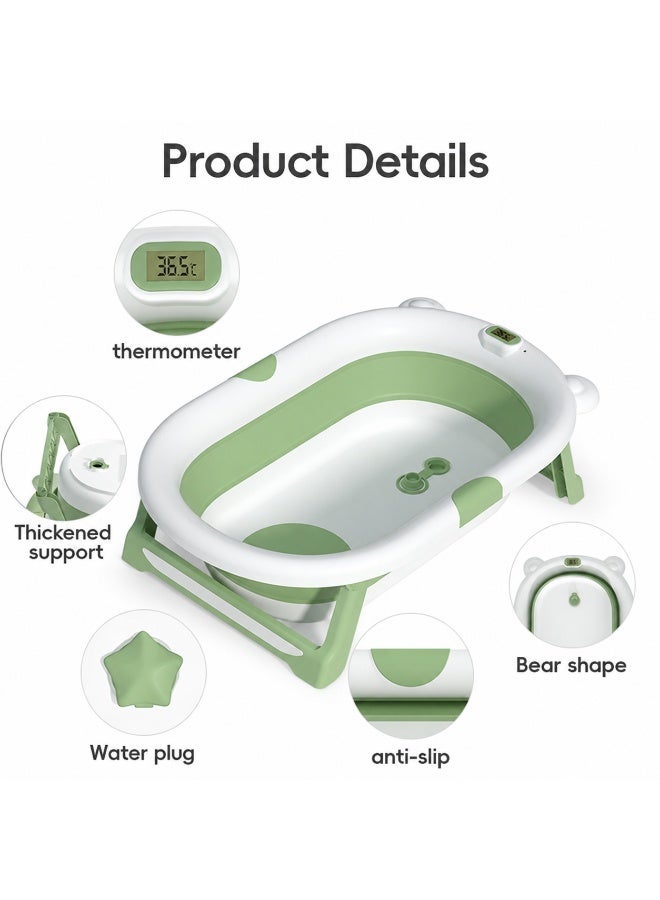 Baby bathtub with built-in thermometer - Image 2