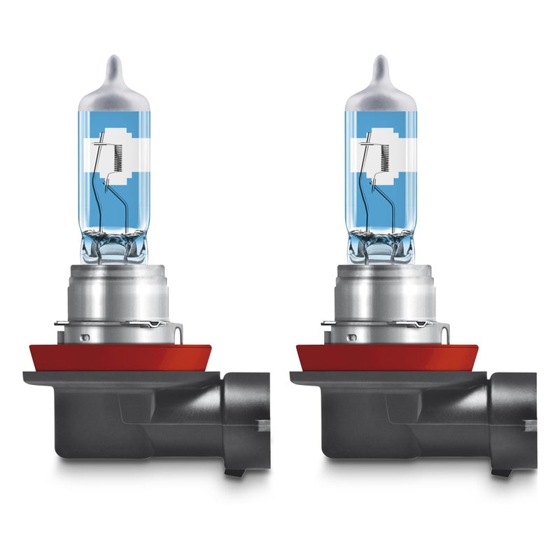 OSRAM مصباح هالوجين OSRAM NIGHT BREAKER LASER H11، أكثر إشراقًا بنسبة +150%، 64211NL-2HB، 12 فولت، صندوق قابل للتعليق والطي (2 مصابيح) - Image 2