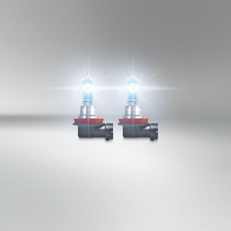 OSRAM مصباح هالوجين OSRAM NIGHT BREAKER LASER H11، أكثر إشراقًا بنسبة +150%، 64211NL-2HB، 12 فولت، صندوق قابل للتعليق والطي (2 مصابيح) - Image 3