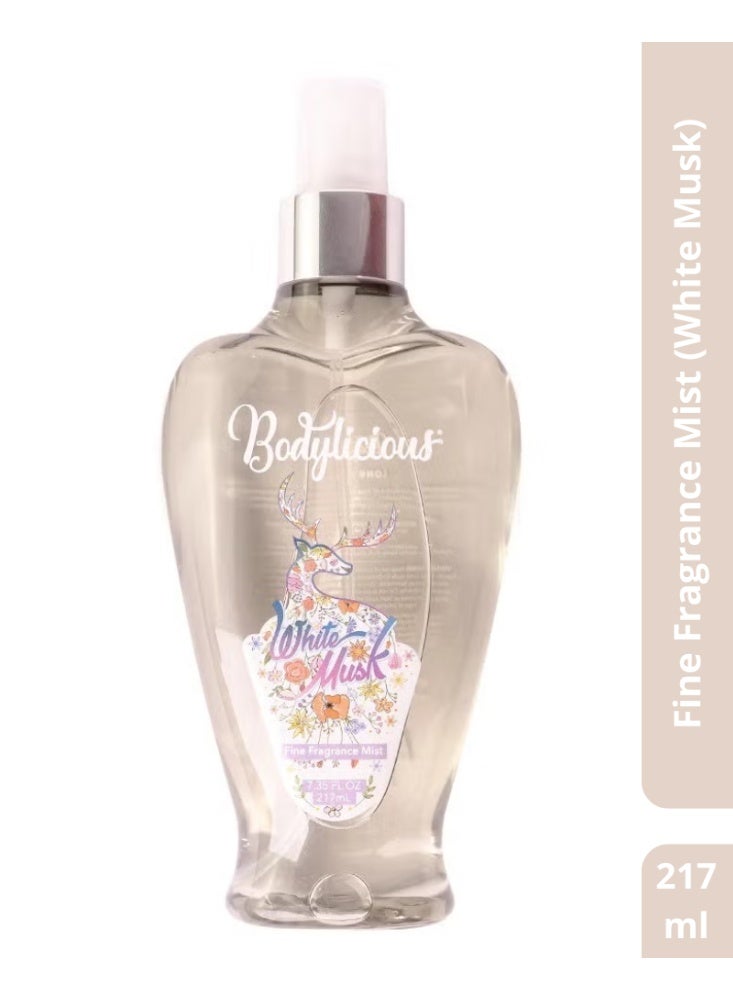 معطر للجسم المسك الأبيض - 217 مل