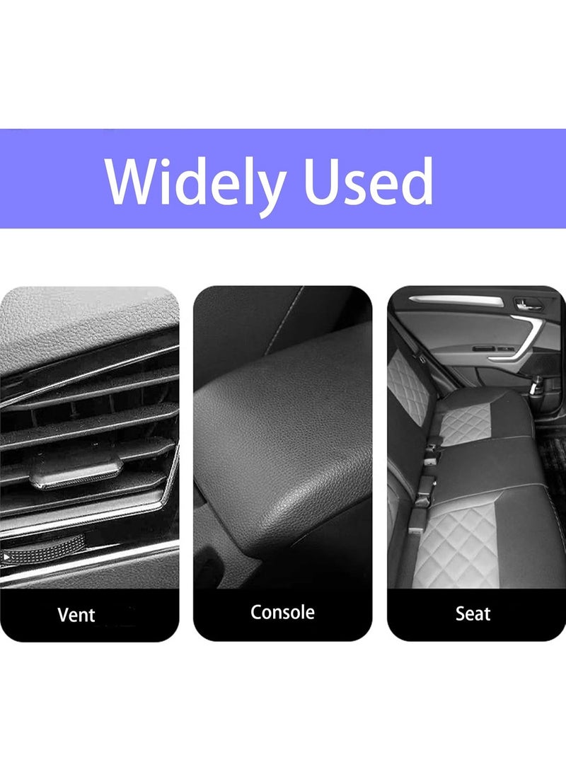 فرشاة تنظيف السيارة، فرشاة غسيل السيارة، فرشاة تنظيف داخلية للسيارة مثالية للجزء الداخلي والخارجي ولوحة العدادات وفتحات مكيف الهواء والجلد والمحركات، شعيرات ناعمة - Image 4